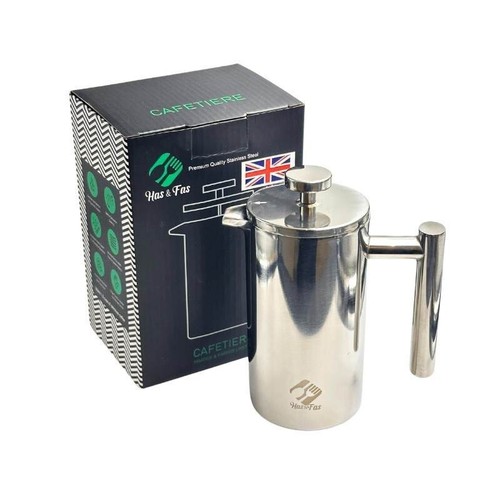 Cafetiere edelstahl 6 8 - edelstahl, 2/3/4/6/8