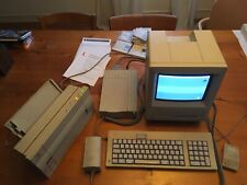 Vintage McIntosh SE +Tastatur +Mouse+Instal.Floppis+Ext. Festplatte.+Drücker 