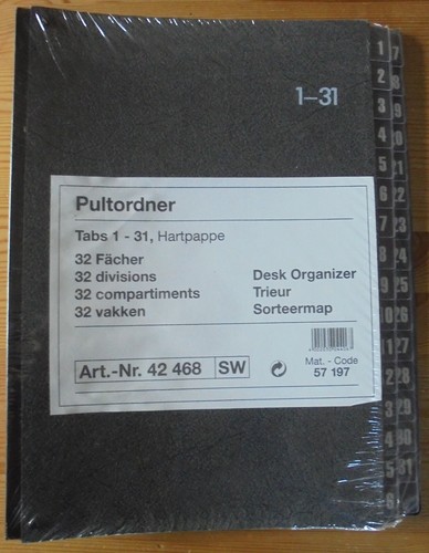 Pultordner ordnungsmappe - pultordner, 32