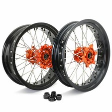 17"x3.5/5.0 Supermoto Radsatz
