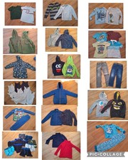 Großes Kleidungspaket Jungen Gr.122/128 Winter Pullover Jacken Shirts Hosen