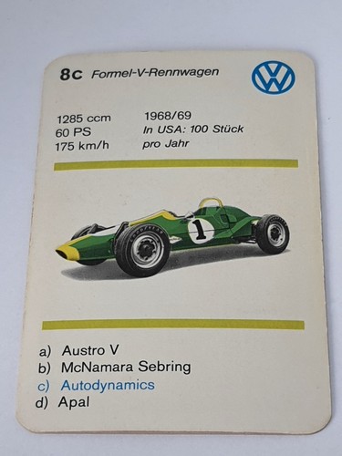 Volkswagen formel v - -,