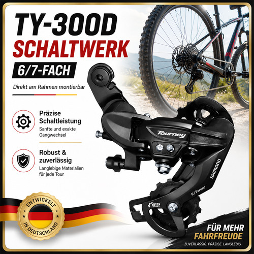 Fahrrad schaltwerk fach 7 - fach,