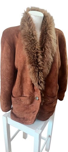 Shearling damen vintage - shearling,