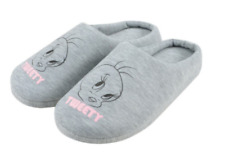 LOONEY TUNES ♥ TWEETY ♥ HAUSSCHUHE ♥ SLIPPER ♥ HELLGRAU ♥ Gr. 36 - 41 ♥