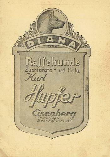 Kurt hupfer diana rassehunde - hupfer,