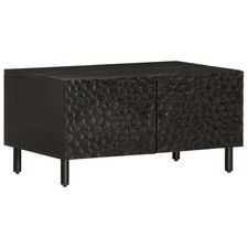 Couchtisch schwarz 80x50x40 - couchtisch,
