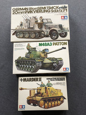 3 Tamiya Bausätze German 8ton