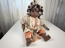 Künstlerpuppe Götz Carin Lossnitzer Vinyl Puppe 53 cm. Top Zustand