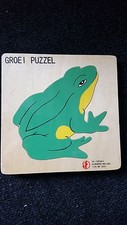Frosch 4 Bilder Lagenpuzzle