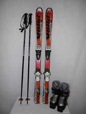 VÖLKL " RACETIGER " SKI JUNIOR ALLROUND CARVER 130 CM + SKISCHUHE GR.: 38 IM SET
