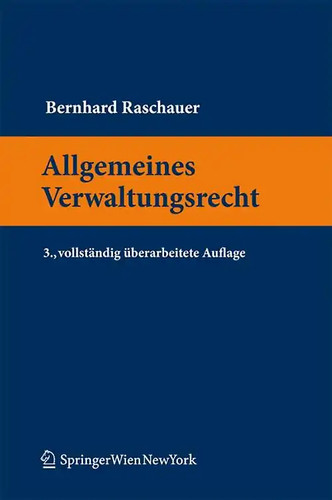 Allgemeines verwaltungsrecht - allgemeines,