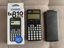 Casio FX-810DE CW LCD