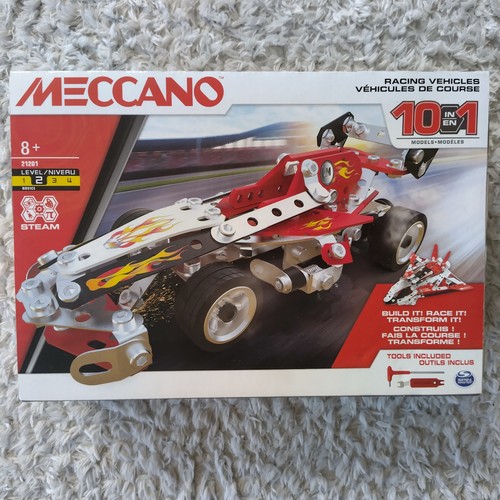 Meccano 1 rennfahrzeuge - meccano, 10-in-1