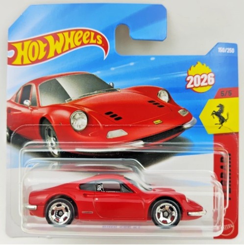 Hot wheels ferrari dino 206 - ferrari,