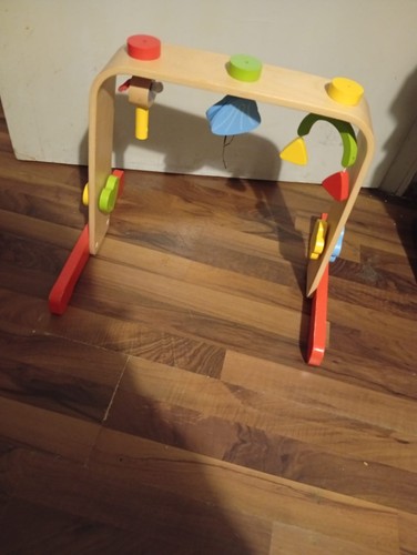 Spielbogen baby holz - spielbogen,