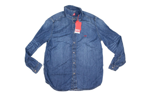 Diesel herren jeanshemd - herren,