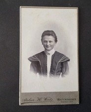 CDV um 1910 Junge Frau