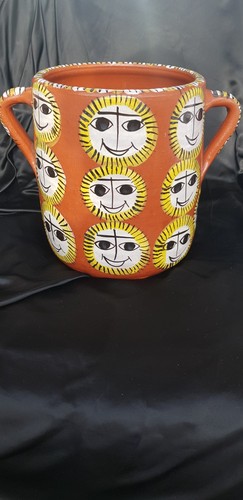 Mcm handbemalt majolika vase - mcm,