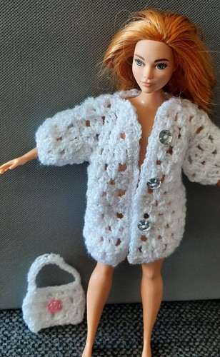 Barbie curvy jacke - jacke, tasche