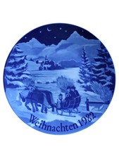Bavaria Wandteller Weihnachten