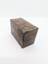 alte Uhren Box Taschenuhr Etui Schatulle  Schmuckschachtel 1930-50