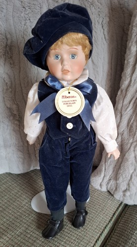 Porzellan puppe junge mit - porzellan,
