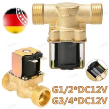 Magnetventil Messing 1/2 3/4"