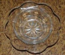 Seifenschale Seifenablage Antik Rund Glas gebraucht Art Deco 