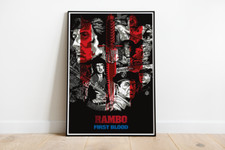 Poster artwork rambo first - -,
