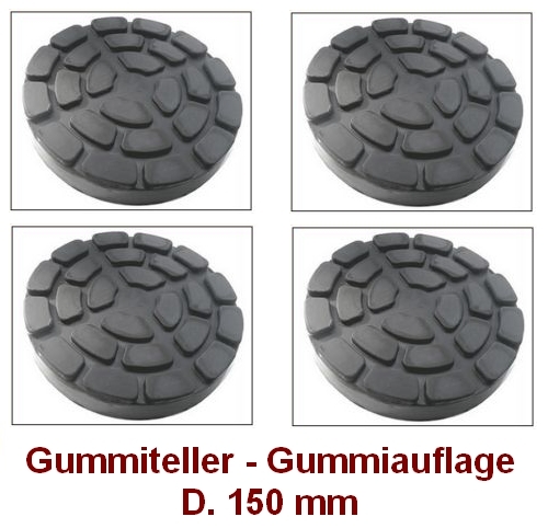 Gummiteller für hebebühne - hebebühne, d