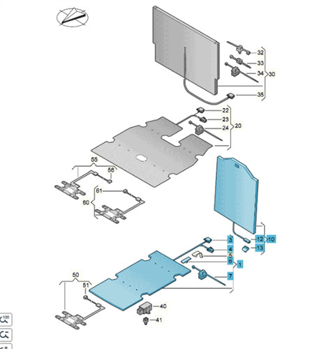 Original reparatursatz sitz - original,