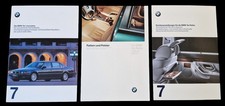BMW 7er E38 Prospekt Brochure plus Farben plus Sonderausstattungen 1997 10