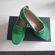 Damen Schuh Grün  Slipper