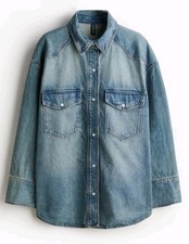 H&M Jeansjacke Jeansbluse Neu