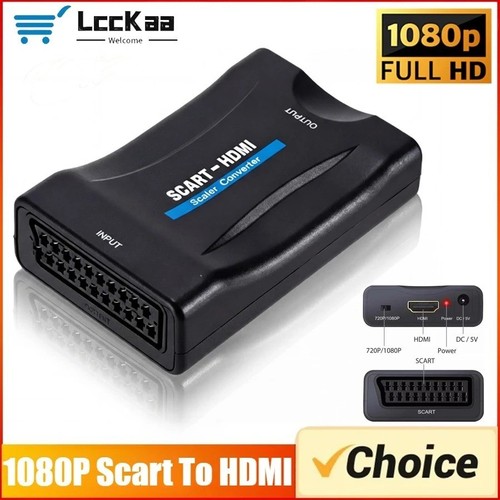 Scart hdmi auf - zu, konverter