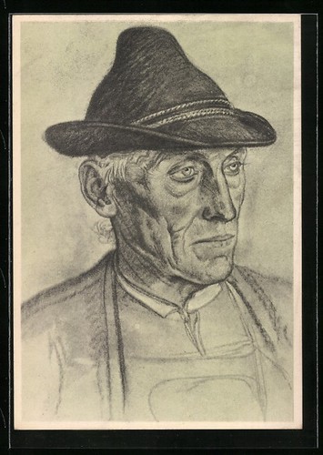 Künstler wolfgang - künstler-ak,