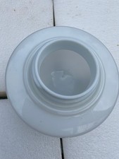 Lampenschirm glas pilz weiß - lampenschirm,