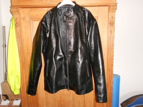 Neues echt leder hiphop jacket - leder,