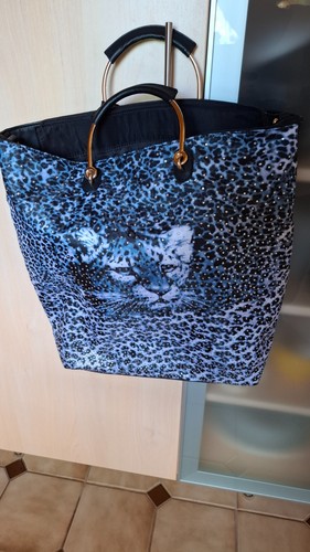 Shopper leo motiv - shopper, dunkelblau