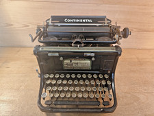 Schreibmaschine Continental 1930 Wanderer Werke Chemnitz Büro Empfang