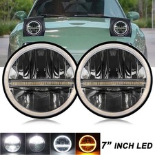 2X 7 Zoll LED Scheinwerfer