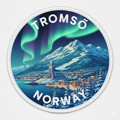 Tromsø norwegen gefärbtes - 3",