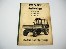 Fendt F 345 360 380 GT