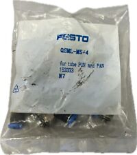 10x Festo QSML-M5-4 (153333)