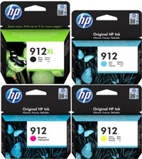 HP 4x Original Patronen 912 XL