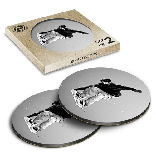 Box round coasters - round,