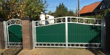 Doppelflügeltor mit Kömapan-Füllung/Hoftor/Tor/ KOMPLETTSET!!