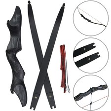 30-60lbs Recurvebogen ILF Wurfarme CNC Riser Bogenschießen Jagd Spiel Sportbogen