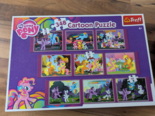 Puzzle MY LITTLE PONY, 9 Puzzle, ein Riesenpuzzle, ab 4